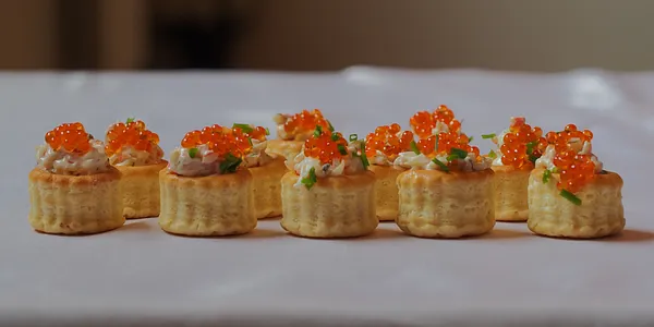 Vol au vent al Bettelmatt e ribes