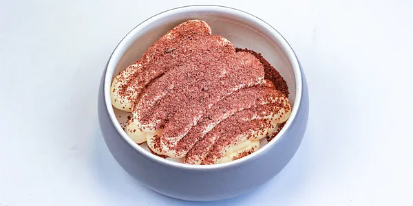 tiramisu s domácou piškótou, 