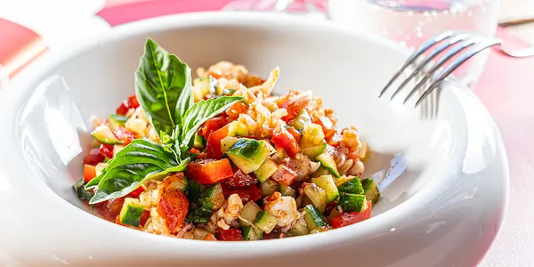 Insalata giardiniera di crostacei 