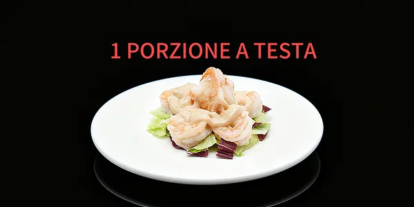 36. Gamberi rosa (1 porzione a testa)