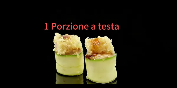 44A. Gunkan zucchina ebi (1 porzione  a testa)