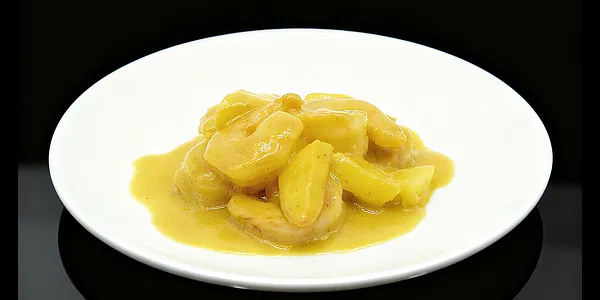 203. Gamberetti* latte di cocco e curry