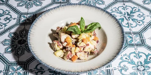 Insalata di polpo patate e carote
