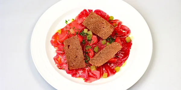*carpaccio z hovädzej sviečkovice,