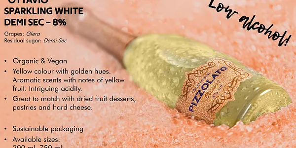 Sparkling White Demi Sec OTTAVIO (Low Alcohol) 750 ml