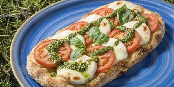 Pinsa caprese 