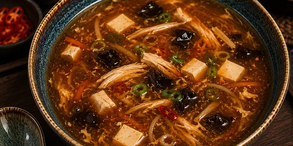 C10 HOT AND SOUR CHICKEN SOUP