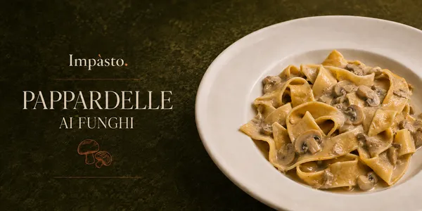 ‎ Pappardelle ai Funghi