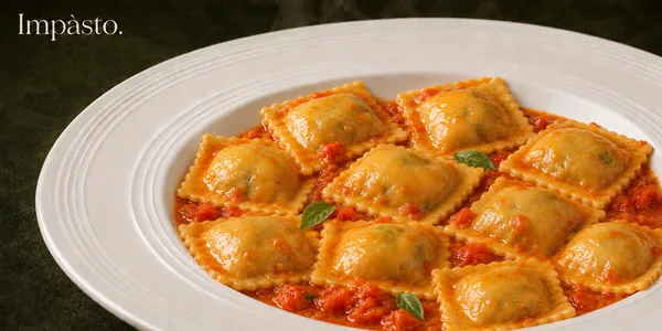 Ravioli della Tradizione Ricotta e Spinaci