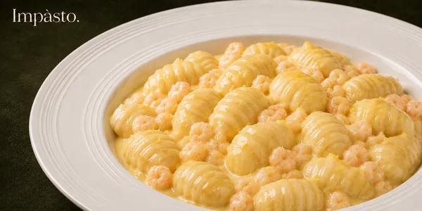 Gnocchi Gamberi e limone 