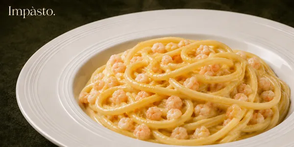 Tonnarelli gamberi e limone
