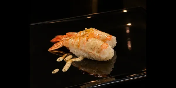 71A. Nigiri ebi sesamo 