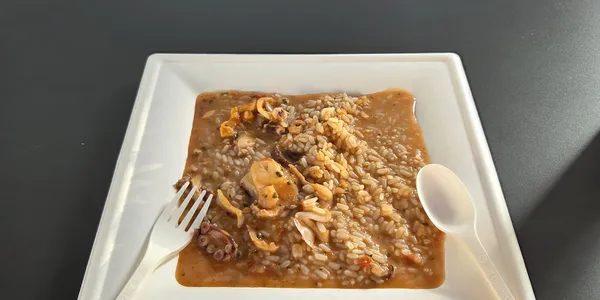 Risotto di mare (seafood risotto)