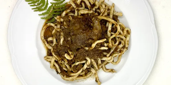 Tagliatelle  al colombaccio