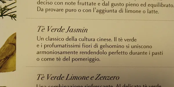 Tè verde Jasmine 