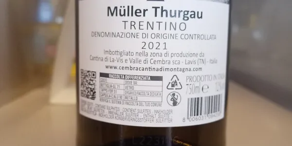 Mueller Thurgau, Cembra