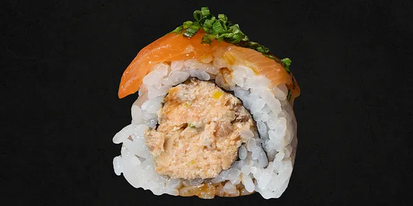1 - Uramaki salmone grigliato [8 Pezzi]