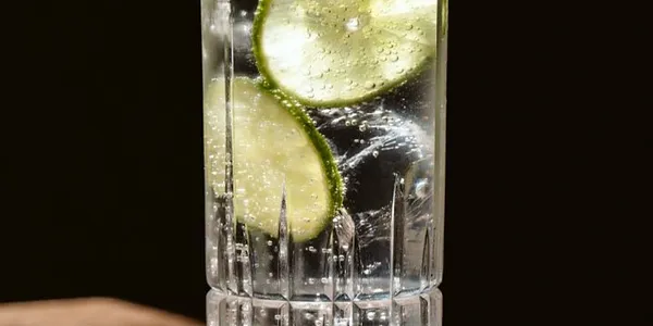 Gin Tonic dello Chalet. Can I have a sip of that? 