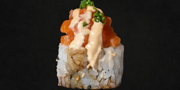 90 - Uramaki salmone e maionese giapponese affumicata [8 pezzi]