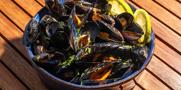 Sauté di Cozze al mojito